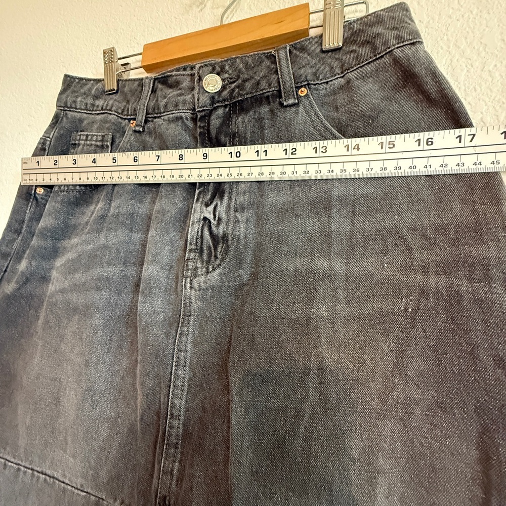 🖤 Vintage-Inspired Grey Denim Maxi Skirt – Size Large – Preloved Charm 🖤 - Picture 10 of 16